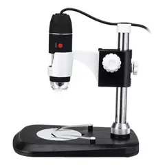 GENERICO - Microscopio 1600x Con Base Capilografo Usb Led