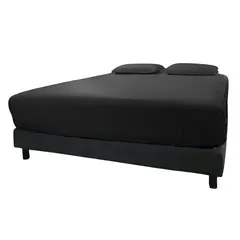 GENERICO - FORRO COLCHON DE CAMA SENCILLA SUAVIPLAST C4 NEGRO
