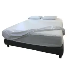 GENERICO - FORRO COLCHON DE CAMA SEMIDOBLE SUAVIPLAST C4 BLANCO