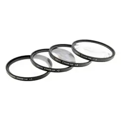 GENERICO - Kit Filtros Close-up Macro Ø55mm Para Sony Canon Nikon
