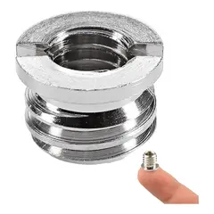 GENERICO - Adaptador De Rosca ¼ A 38 Para Camara Tripode Cabezas
