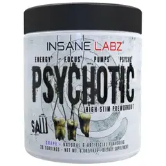 GENERICO - Pre-Entreno Psychotic SAW 30 Servicios Insane Labz