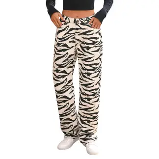 PAATAL - Jean Animal Print