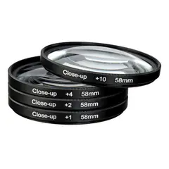 GENERICO - Macro Close Up Lente 58mm Canon