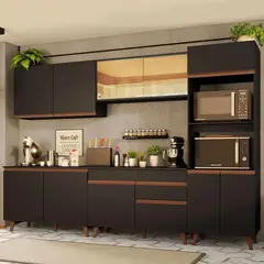 MADESA - Cocina Integral Reims 3.10 m con Encimera Negro 01