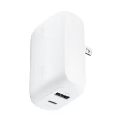 BELKIN - Cargador de Pared Doble 42W USB-C y USB-A Carga Rápida