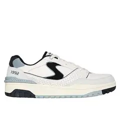 SKECHERS - Tenis Retro 90s Court para Hombre Color Blanco Negro