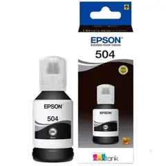 EPSON - Botella De Tinta 504 70ML Negro
