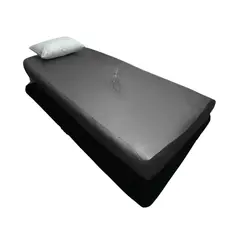 GENERICO - FORRO COLCHON DE CAMA SEMIDOBLE PLASTITEX C6 BLANCO