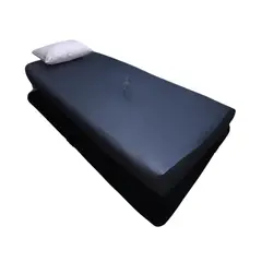 GENERICO - FORRO COLCHON DE CAMA SEMIDOBLE PLASTITEX C6 AZUL OSCURO