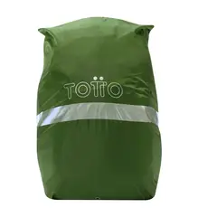 TOTTO - Forro Impermeable Rain Cover Plegable para Maleta Verde