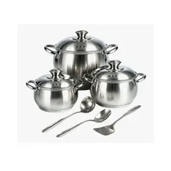SWISSHOME DR HOFFMAN - Batería de Cocina Swisshome 9 Piezas