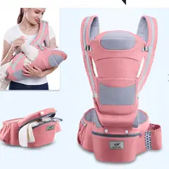 GENERICO - CANGURO PARA BEBE 3 EN 1 CARGADOR AJUSTABLE ERGONOMICO