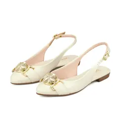 BEIRA RIO - ZUECO MARFIL DORADO