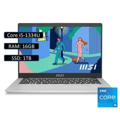 MSI - PORTATIL MODERN 13 Intel Core i3 1315U 16GB RAM 1TB SSD 13.3″
