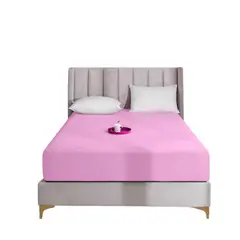 PASTELL - Sabana ajustable y 1 fundas cama sencillo rosada