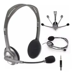 LOGITECH - Diadema H111 con Micrófono y Conector 3.5 mm