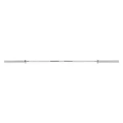 K6 - Barra Olimpica Recta Pesas Gimnasio Semi Profesional 220 Cm