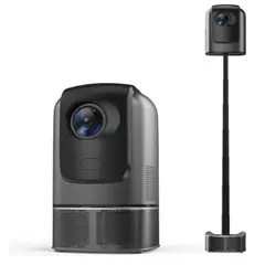 GENERICO - Audio Visual Mini Proyector Portátil Con Trípode Altura Ajustable