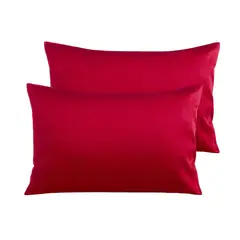 GENERICO - Forro protector para almohada impermeable 50x70 rojo
