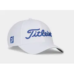 TITLEIST - Gorra Golf Tour Elite Fitted BLANCO/AZUL TALLA M/L 2025
