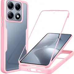 GENERICO - Estuche Forro Protector Funda 360 Para Xioami 14T / 14T pro Rosa