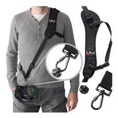GENERICO - Correa Hombro Rapida Para Camara Canon Nikon Sony