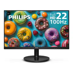 PHILIPS - Monitor Full Hd 1920x1080 22 Pulgadas 100hz Y Adaptive-sync