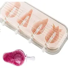 GENERICO - MOLDE PARA HELADOS DE FRUTAS CREATIVO CUBETA DE PALETAS