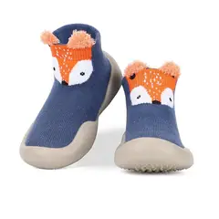 MUNDO BEBE - Medias Zapato Bebé Para Niño Niña Siliconada