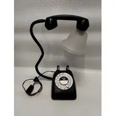 USA - Lampara De Mesa De Telefono Antiguo Funcional