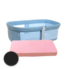 GENERICO - Protector de Colchón para Cuna Moisés Suaviplast C4 Negro