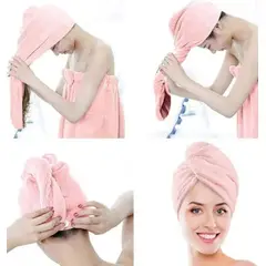 GENERAL - Toalla para cabello microfibra