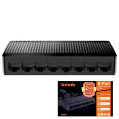 JALTECH - SWITCH DE RED 8 PUERTOS 100/1000 GIGABYTE TENDA MOD SG108M