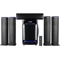 JALTECH - Teatro En Casa Bluetooth 5.1 Led Jal-2030 135w Rms