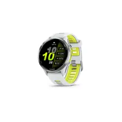 GARMIN - Smartwatch Forerunner 970 en color blanco perla con pantalla Amoled