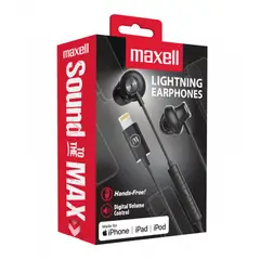 MAXELL - Audífono Lightning Para iPhone O iPad