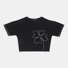 BUBBLE GUMMERS - Camiseta Para Niña Bubblegummers Negro Navarra