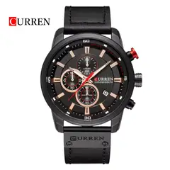 CURREN - Reloj Cronógrafo 8291 Para Hombre - Negro