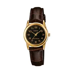 CASIO - Reloj LTP-V001GL-1B Cafe Para Dama