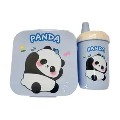 GENERICO - Lonchera Infantil Porta Comida con Cuchara + Termo Niños