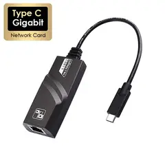 GENERICO - Adaptador Convertidor Tipo C A Ethernet Rj45 Red Gigabit Lan