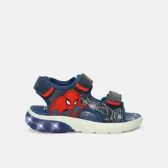 MARVEL - Sandalia Para Niño Bubblegummers Azul Nene L 17Spiderman