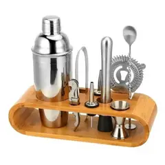 TELEPRODUCTOSBOGOTA - Coctelera Profesional Barman Kit, 550 Ml, Acero Inoxidable