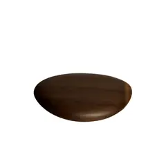 GENERICO - Mesa de Centro Eggy Diseño Escultural en Madera 1,60 × 90 × 33 cm