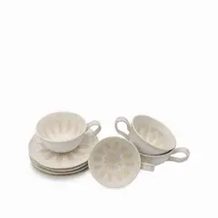 AMBIENTE GOURMET - Pocillo y plato atenea setx4