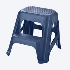 RIMAX - Escalesilla Pro de 2 Niveles Azul Oscuro 12608