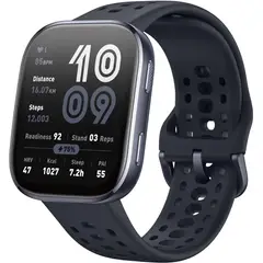 AMAZFIT - Reloj Smartwatch Bip 6 Negro, Gps y AI