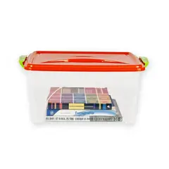 NOVEDADES PLASTICAS - Caja Estelar Grande 24 Litros Colores surtidos