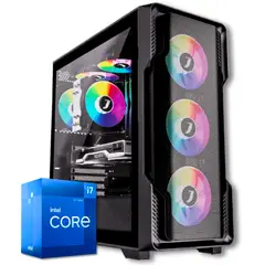 INTEL - Pc Torre Gamer Cpu Core I7 14700 /Board B760M/ Ram 32gb/ Ssd 2Tb/ Led 27